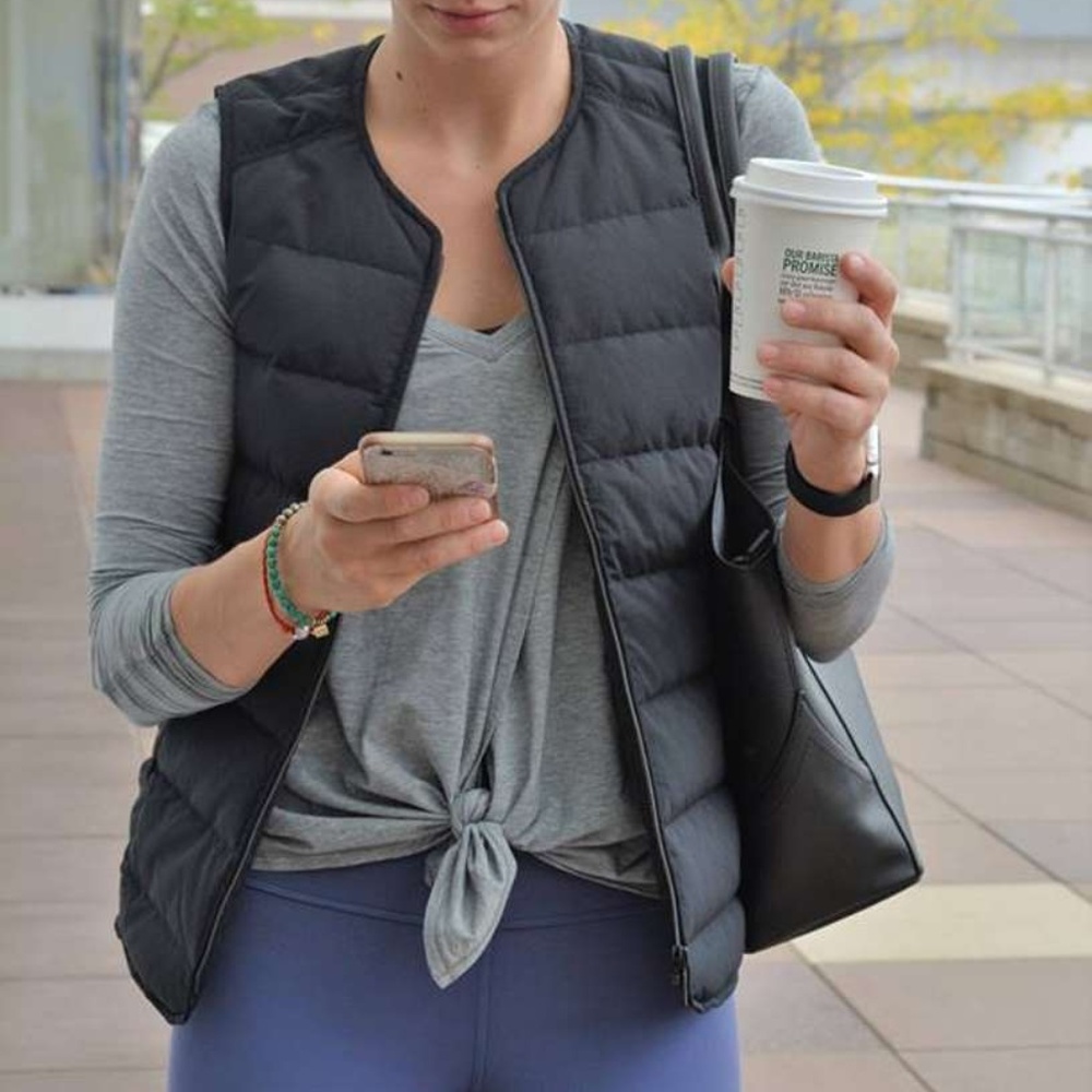 Lululemon Just Enough Puff Vest.